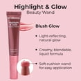 thumbnail image 2 of MCoBeauty Highlight & Glow Beauty Wand, Blush Glow, Luminous Highlight for Radiance Skin, Vegan, Cruelty Free Cosmetics C46, 2 of 3