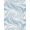 Blue Grey White, Pattern 2, variant on ODIKA Large Grey Neutral Field Symmetrical Repeating Abstract Plush for Entryway, Kitchen, Mudroom, Stain Resistant Flatwoven