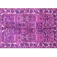thumbnail image 1 of Ahgly Company Indoor Rectangle Persian Purple Traditional Area Rugs, 7' x 9', 1 of 4