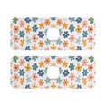 thumbnail image 7 of Yayeee Faucet Mat for Kitchen Sink 14.7" Diatomite Long Splash Guard Pad, Colorful Flowers, 2 Pack, 7 of 7