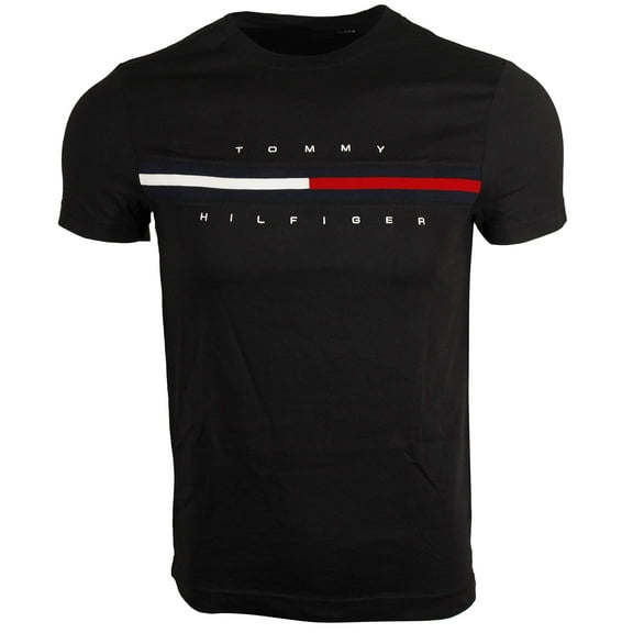 Tommy Hilfiger Men's Regular Short Sleeve Logo T-Shirt