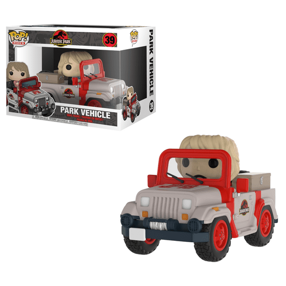Funko 9.50" POP Ride Collectible, Jurassic Park Vehicle Vinyl Figure
