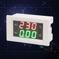 thumbnail image 2 of Sine Wave Dual Meter Ampere Meter White YB4835VA High Accuracy Sine Wave Current Digital Display Dual Meter Amperemeter Voltmeter, 2 of 8