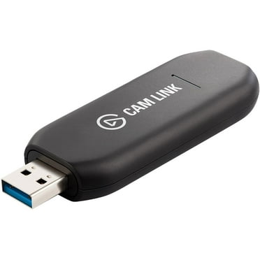Elgato Cam Link 4K - HDMI to USB 3.0 Camera Connector, Broadcast Live and Record in 1080p60 or 4K at 30 fps via a Compatible DSLR, Camcorder or Action Cam