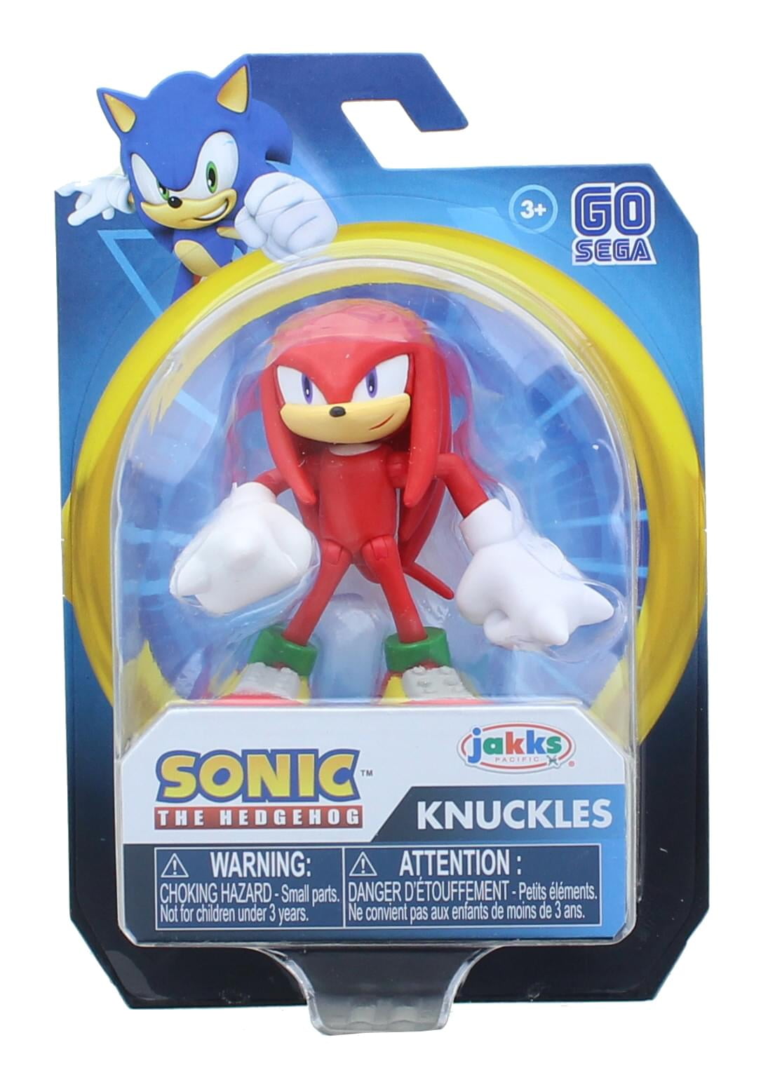 Sonic the Hedgehog 2.5 Inch Action Figure Modern Knuckles Walmart