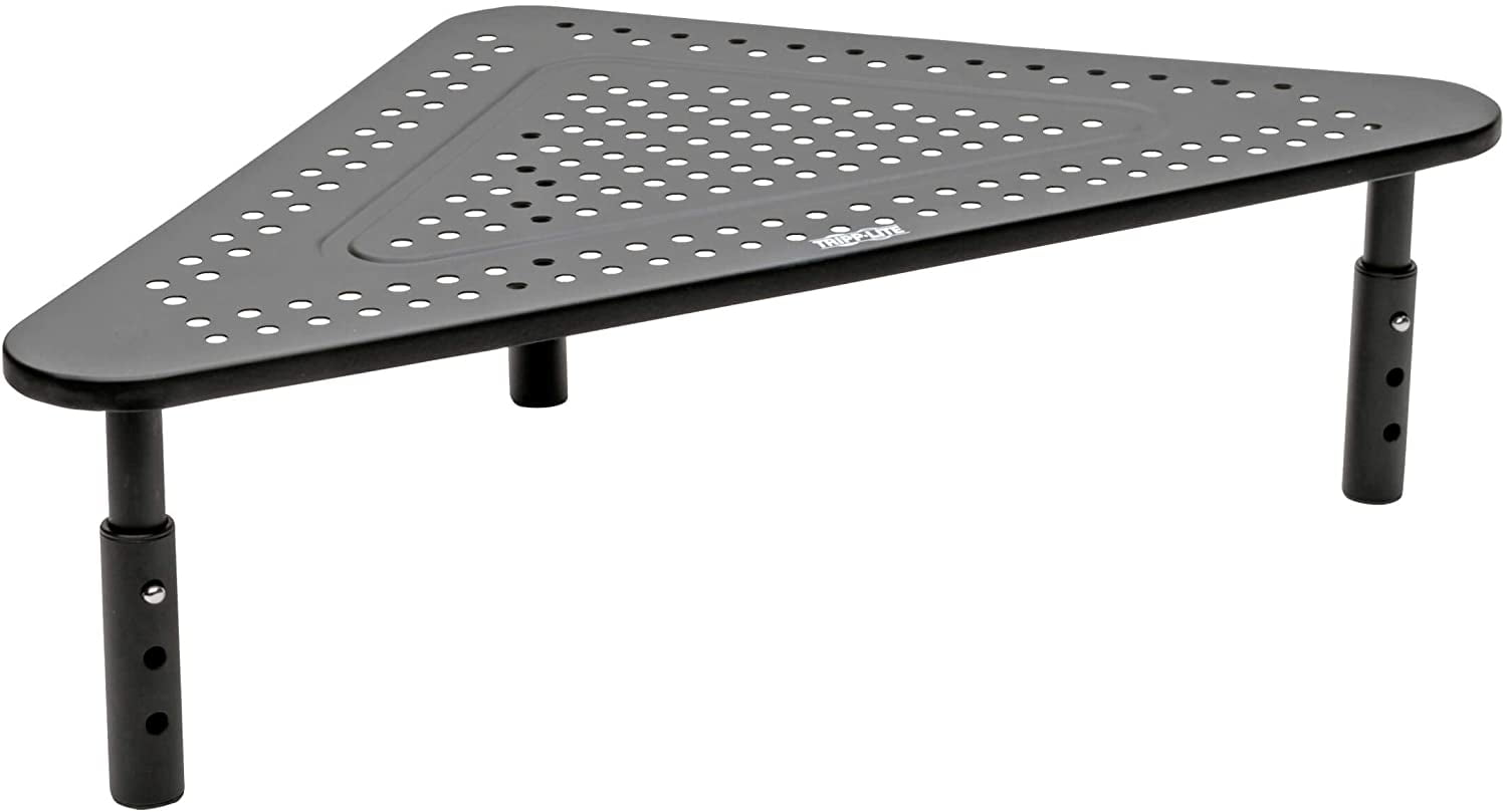 Tripp Lite Computer Monitor Stand, Corner Desk Monitor Stand for L