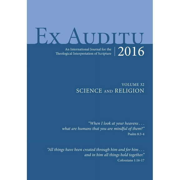 Ex Auditu: Ex Auditu - Volume 32 (Paperback)