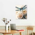 thumbnail image 2 of PRATYUS Watercolor Dragonfly Canvas Wall Art Abstract Insect Art Prints Dragonflies And Flowers Picture Canvas Blue Insect Artwork For Wall Watercolor Flower Poster Dragonfly Canvas Painting 16x20 in, 2 of 5
