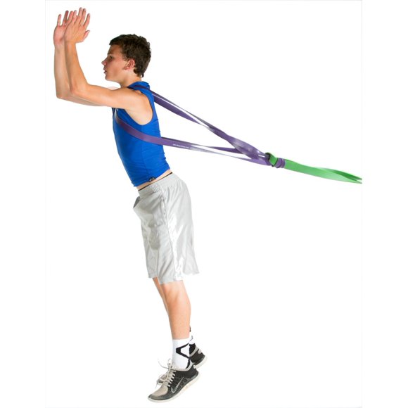 Hoopsking P.R.O. Bands For Basketball Resistance Bands Training (Single Band - 4 Levels To Choose From | Mix & Match As Needed) 41" Loop|(Small)