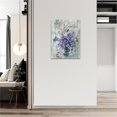 thumbnail image 5 of Bathroom Wall Art Farmhouse Bathroom Wall Decor Purple Flower Hummingbird Canvas Painting Prints Rustic Bathroom Pictures for Wall Modern Artwork Home Decoration for Bathroom Bedroom 12"x16", 5 of 6