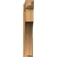 thumbnail image 2 of Ekena Millwork 8"W x 44"D x 44"H Westlake Rough Sawn Craftsman Outlooker, Western Red Cedar, 2 of 4
