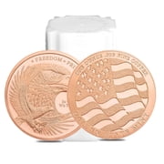 (Tube of 20) Golden State Mint Eagle 1 oz Copper Round