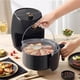 thumbnail image 5 of Cesta para freidora con asa | Cesta de malla de acero inoxidable 304 para freír alimentos | Compatible con freidoras de más de 8,25 pulgadas | Fácil de limpiar y apta para lavavajillas | Paquete de 1, 5 of 9