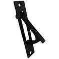 thumbnail image 4 of QCAA Solid Brass Edge Pull, 4", Matte Black, 1 Pack, Made in Taiwan, 4 of 5