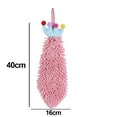 thumbnail image 2 of Lovely cartoon hanging children's hand towel can be hung square, 2 of 5