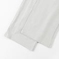 thumbnail image 5 of SEROYE Tracksuit for Men, 2 Piece Zipper Hooded Long Jogger Pants Loose Fit Casual Sportswear Daily Lounge Travel (XL, White), 5 of 7