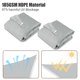 thumbnail image 3 of LAGarden 2 Pack 5 Ft 97% UV Block Triangle Sun Shade Sail Canopy Outdoor Patio Awning LAGarden Modern, 3 of 10