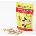 Pocas Ginger Chew Candy (Pack of 4) Original Flavor 3oz
