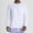 White, variant on Goodtrade8 Dry and Fit Fall Tops for Men Athletic Solid Color White Long Sleeve Crew Neck Mens Shirts Long Sleeve