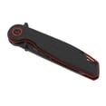 thumbnail image 5 of (2 pack) Ozark Trail Fathom 7 inch Folding Knife, Drop Point Blade, Black Handle, 5 of 13