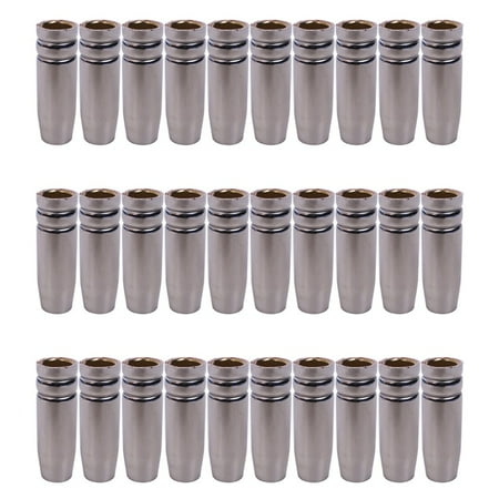 

15Ak Nozzle 30Pcs Welding Torch Nozzle Contact Tip for Welding