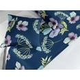 thumbnail image 2 of Floral Design Bed Runner Set, Romantic Vibes Hibiscus Pattern with Reduncles of Spring Print, Decorative Bedding Scarf & 2 Pillow Shams for Hotels Homes, King, Lavender Blue Apple Green, by Ambesonne, 2 of 3