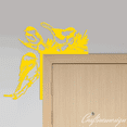 thumbnail image 2 of Craftnamesign Bird Door Corner Hanger, Home Corner Decor for Living Room Bedroom, 2 of 5