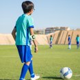thumbnail image 3 of WHAMVOX 2Pcs Soccer Captain Armband Green Durable Adjustable Sports Team Leader Bands, 3 of 8