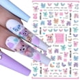 thumbnail image 2 of Pegatina de Arte de uñas de oso de peluche Kawaii 3D, calcomanía autoadhesiva de dibujos animados, diseño de fantasía lindo, deslizadores, accesorios de decoración de manicura, 2 of 4