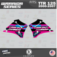 thumbnail image 2 of Kalair GFX Graphics Kit for Yamaha TTR125 (2000-2007) Warrior Series, 2 of 5