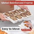 thumbnail image 7 of Mini Loaf Pans for Cake Baking Molds Non-Stick Silicone for Perfect Loaves Easy Release and Clean for Homemade Bread and Holiday Desserts Topliu, 7 of 7