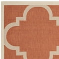 thumbnail image 2 of SAFAVIEH Courtyard Becky Geometric Indoor/Outdoor Area Rug, Terracotta, 5'3" x 7'7", 2 of 4