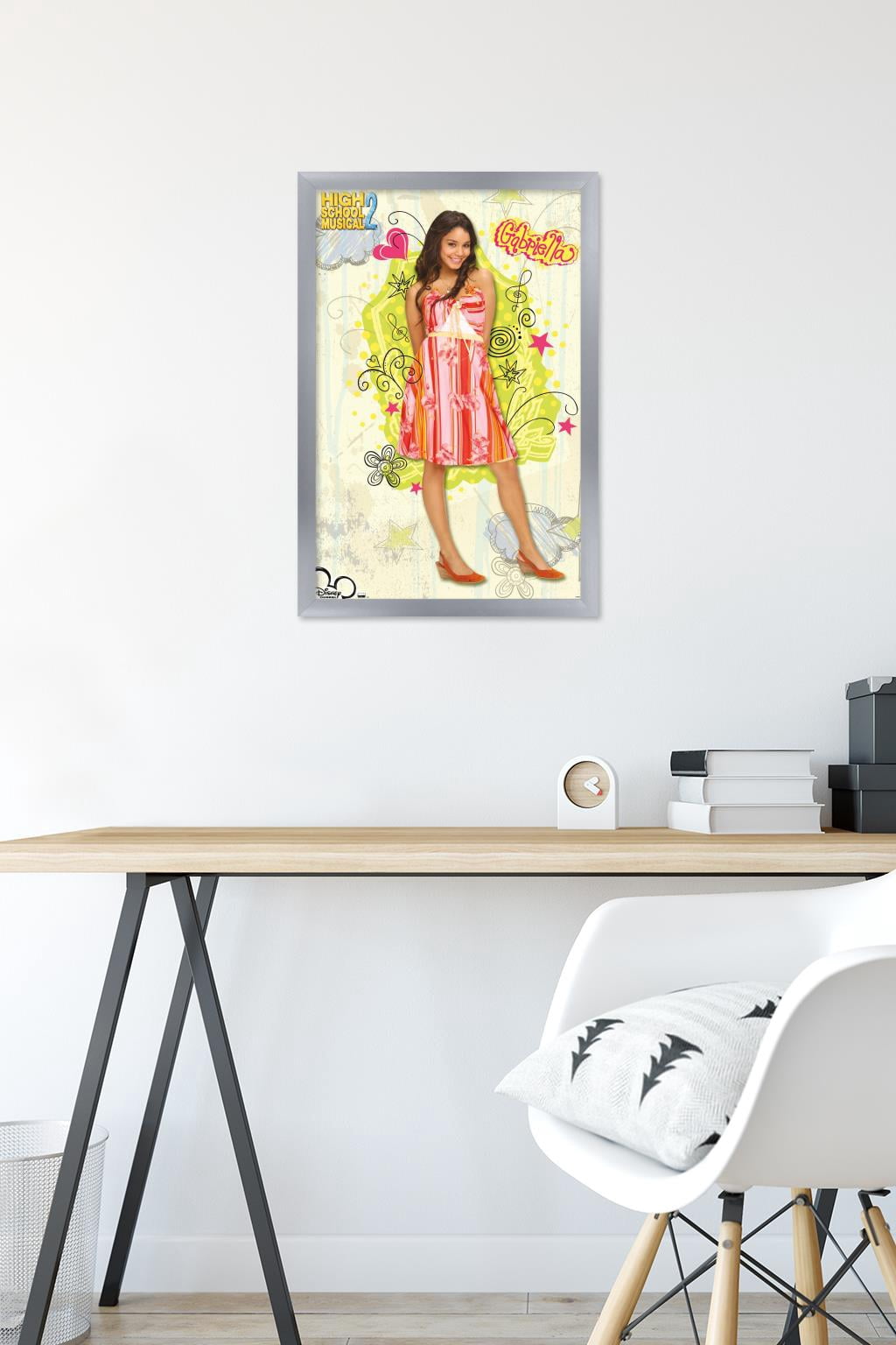 High School Musical 2 - Gabriella Wall Poster, 14.725" x 22.375" Framed