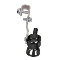 Oversized Turbo Exhaust Whistle, Aluminum Tailpipe Sound Maker for Simulated Turbo Boost Effect, Universal Car Exhaust Accessory, Easy Installation for Multiple Exhaust Pipe Diameters