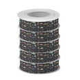 thumbnail image 2 of 5 Rolls Christmas Ribbon 1.5 inch Wide Decorative Ribbon for Gift Wrapping and Holiday Decorations Marine Life Pattern, 2 of 7