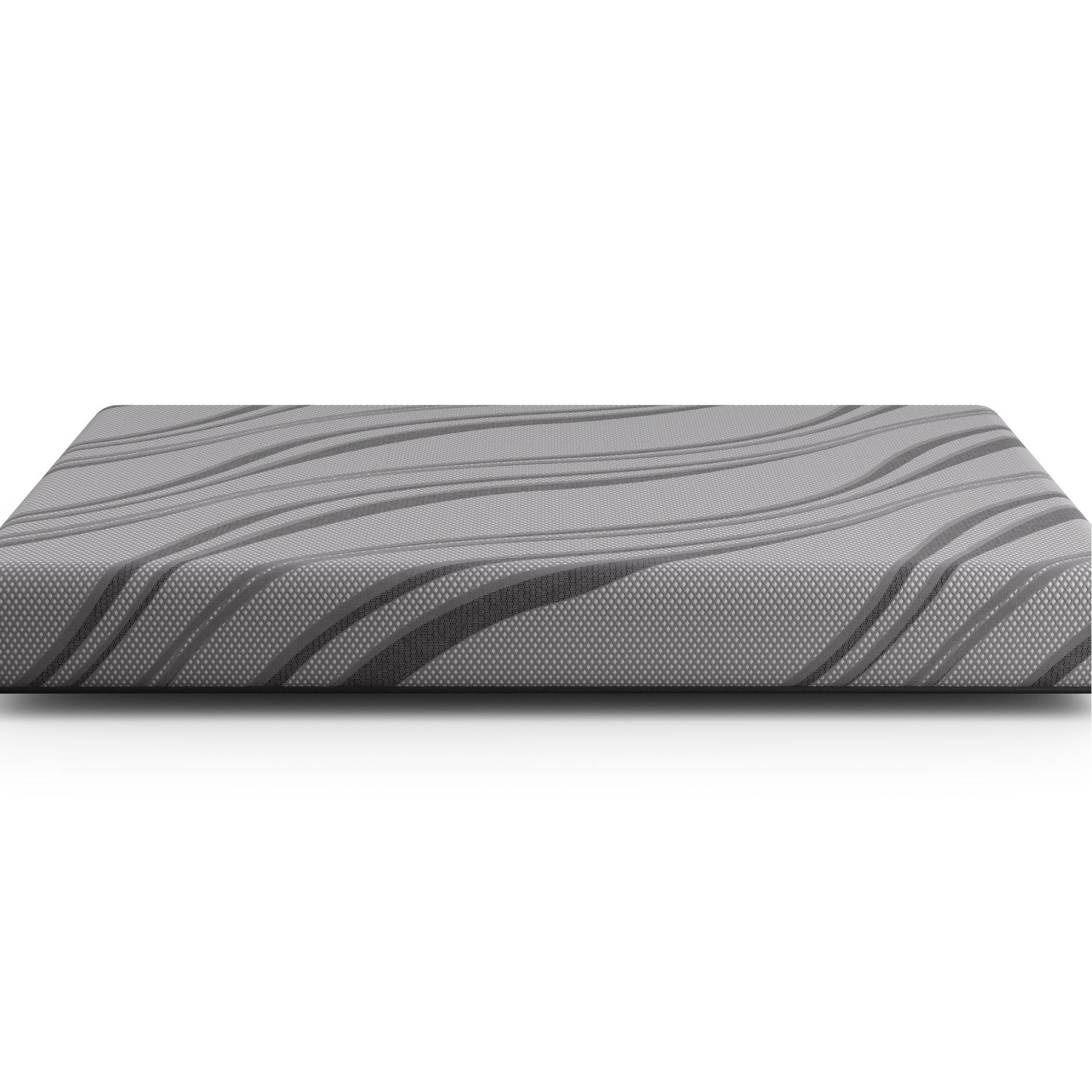 King Size High Density Mattress - Gray, Responsive Gel Cool Sleeping Foam King,