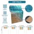 thumbnail image 7 of Table Runner Ocean Wave Table Decoration for Kitchen Dinning Ombre Turquoise Beach Table Decoration for Indoor Outdoor Party Wedding Decor 13x90inch, 7 of 7