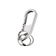 thumbnail image 4 of Wosthever LLavero de hombre con hebilla, llavero chapado en aleación de Zinc, decorativa, cartera, llavero colgante, soporte para Type2 NO2, 4 of 6