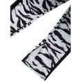 thumbnail image 2 of Men's Ombre Gradient Tiger Stripe Track Suits 2 Piece Sweatsuit Set ST570 - Black - Small, 2 of 7