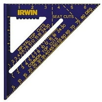 Irwin 1794463 Hi-Contrast 7" Aluminum Rafter Square