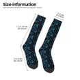 thumbnail image 5 of Daiia Sports Socks Spacecraft Printed Novelty Crew Socks for Men Women Knee High Socks Cotton Socks Soft & Breathable Support Unisex Socks, 5 of 9