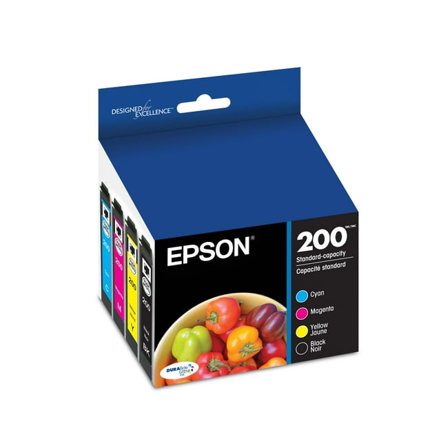 Cartucho de tinta Epson 200 DuraBrite Ultra T200120-BCS Black & Color
