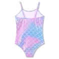 thumbnail image 2 of Serdomi Girls Adjustable Double Strap Swimsuit for Kids Iridescent Scale Print One-Piece Bathing Suit Size 8, 2 of 7