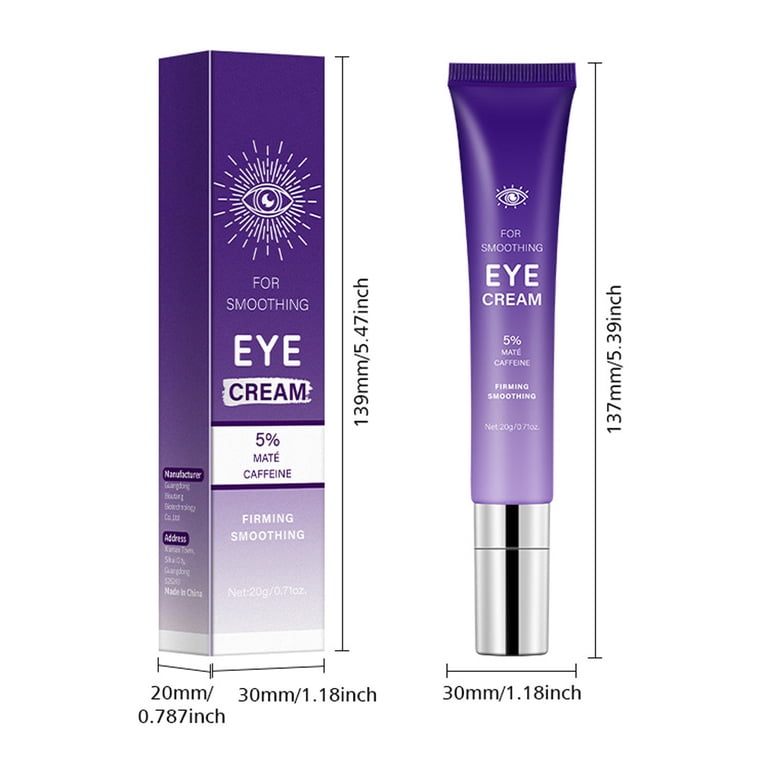 Caffeine Eye Cream ,Eye Cream for Puffiness and Bags Under Eyes