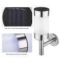 thumbnail image 4 of 2Pcs Stainless Steel LED Solar Power Wall Mount Light Outdoor Garden Yard Sensor Lamp, 4 of 5