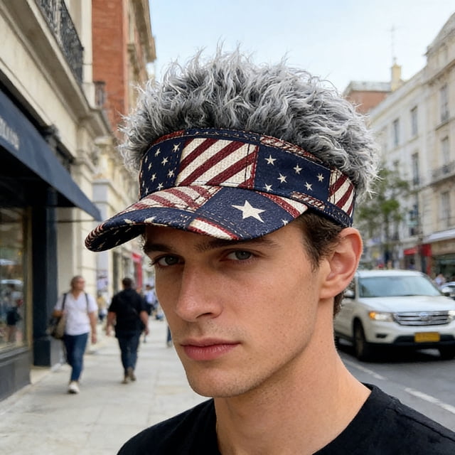 Exquisite Independence Day Star-striped Flag Baseball Cap Event Decoration
