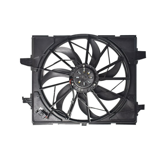 LABLT Dual A/C Radiator Cooling Fan Replacement for 2011-2018 Jeep Grand 55037992AD