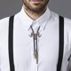 thumbnail image 4 of Cabeza de cabra Western Bolo Tie Traje de vaquero Vintage Hombres Mujeres Collar para Bronce jinwen Corbata Bolo Occidental, 4 of 7