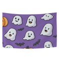 thumbnail image 6 of Yayeee Tapestry Wall Hanging for Bedroom 60" x 40" Living Room Home Wall Art Decor, Halloween Ghosts Purple, 6 of 7