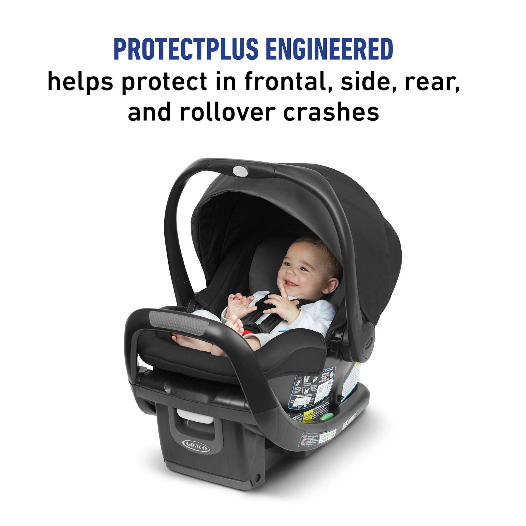 Graco SnugRide SnugFit LX Infant Car Seat, Nash, Blue